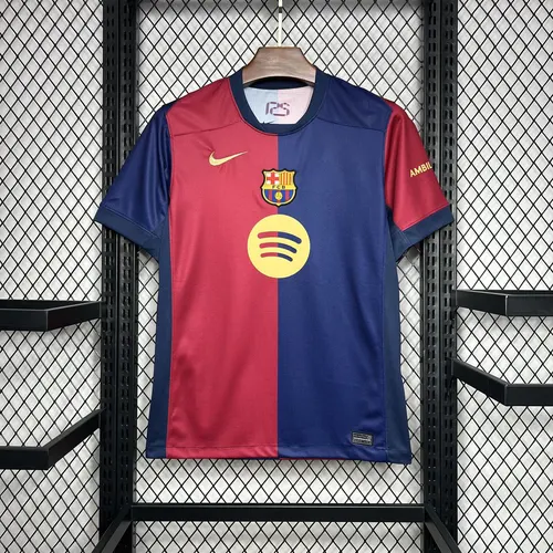 2024/2025 برشلونة المنزل بدون سبوتيفاي قميص كرة قدم جودة تايلاندية