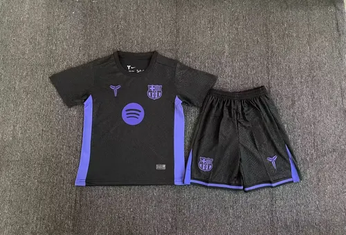 2025/2026 Barcelona Joint Version schwarz Fußballtrikot AAA fan-gradät Kindergröße
