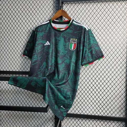 2023 Italy Special Edition Green Soccer Shirt — view 8