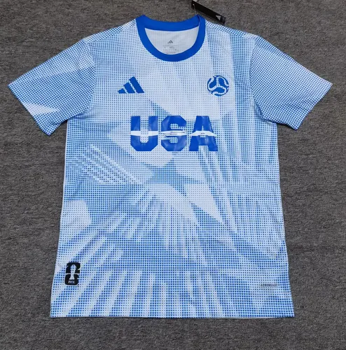 2025/2026 Estados Unidos Seleção Nacional Roupa Promocional Camisa de Futebol Qualidade Tailandesa