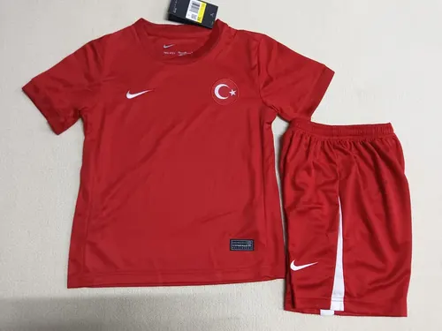 2024 Türkiye National Team Home Football Shirt AAA fan-grade Kids Size