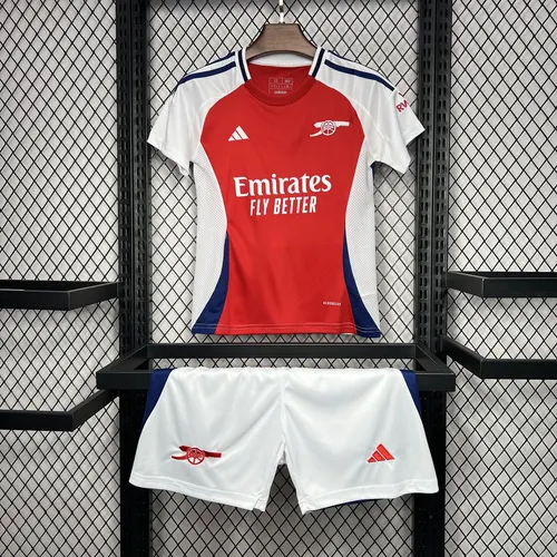 2024/2025 Camisa Casa Arsenal Futebol Qualidade Tailandesa Tamanho Infantil