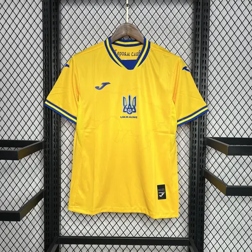 2024-2025 Ukraine National Team Home Football Jersey