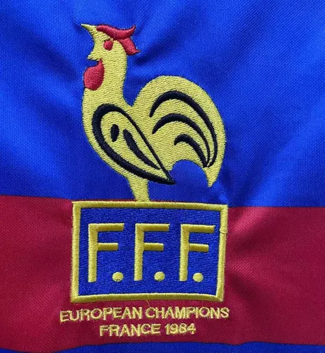 1984 Retro France Home Football Shirt AAA fan-grade — view 5