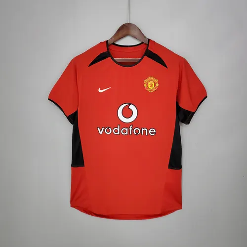 2002/2004 Retro Manchester United Equipación Local Camiseta de Fútbol Calidad Tailandesa