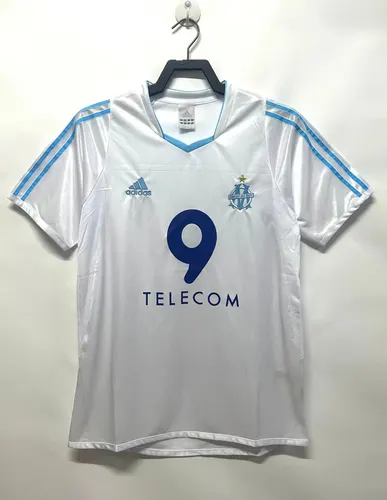 2002-2003 Retro Olympique de Marseille Home Football Jersey AAA fan-grade — view 1