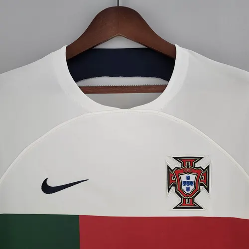 Camisa de Futebol Portugal Fora Copa do Mundo FIFA 2022 — view 3