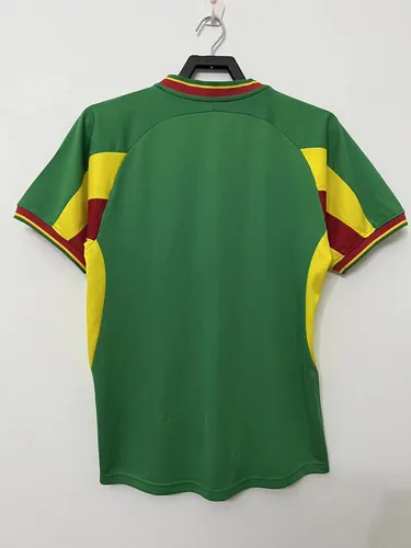 2002 Retro Senegal National Team Shirt Green — view 2