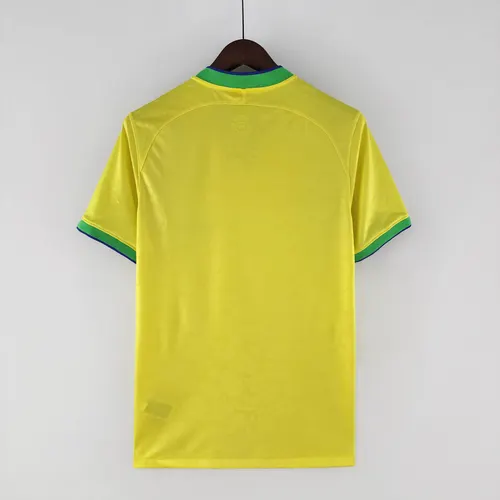 2022 World Cup Brazil Home Soccer Jersey — view 2