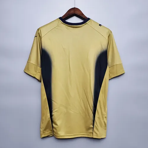 2006 Retro Italy Goalkeeper Gold Soccer Shirt — view 2