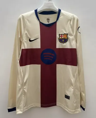 2026/2027 Long Sleeve Barcelona Fourth Away Football Jersey 1:1 Thai Quality