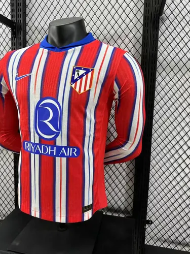 2024/2025 Player Version Atletico Madrid Home Long Sleeve AAA fan-grade — view 8