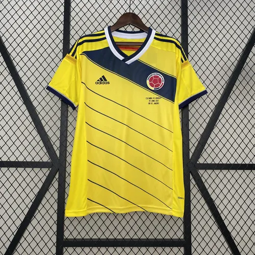 Maillot rétro 2014 Colombie Domicile AAA qualité fan — view 1