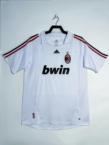 2007/2008 Rétro AC Milan Extérieur Maillot de Football Qualité Thaï