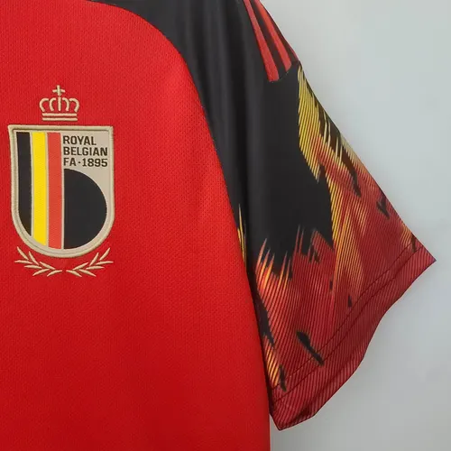 قميص كرة القدم البلجيكي المنزلي لكأس العالم 2022 — view 4