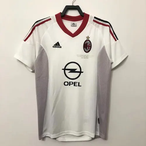 Camiseta Fútbol Retro AC Milan Visitante 2002/2003 Calidad Tailandesa