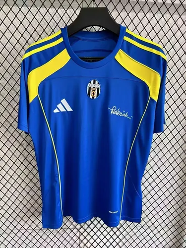 2025/2026 Juventus Blue T-shirt Football Jersey AAA fan-grade