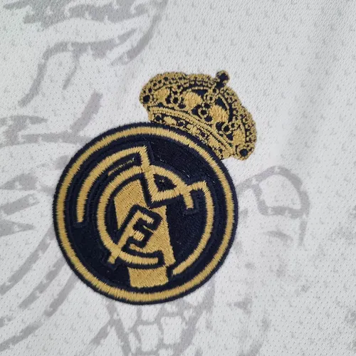 2022/2023 Real Madrid Chinese Dragon Football Shirt White — view 5