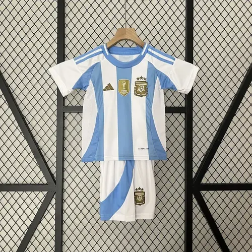 2024 Argentina National Team Home Football Shirt AAA fan-grade Kids Size