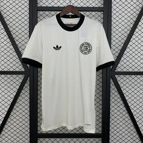 Maillot de football domicile blanc édition 125e anniversaire Allemagne 2025 AAA qualité fan