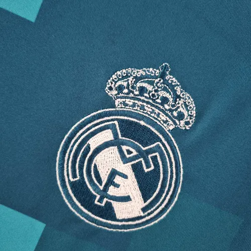 2017/2018 Retro Long Sleeve Real Madrid Third Away — view 5