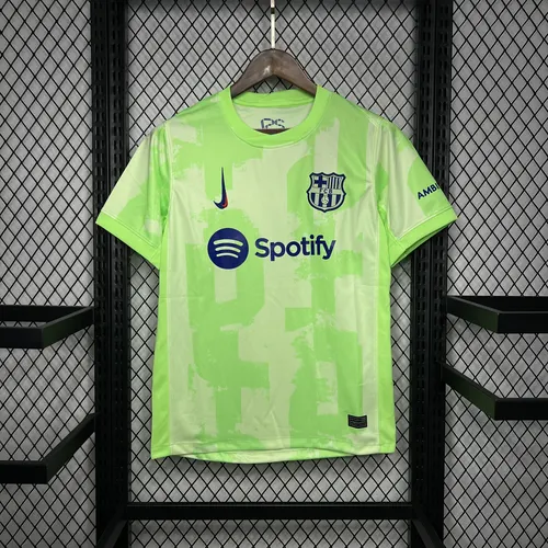 Camiseta de Fútbol Tercera Visitante Barcelona 2024/2025 Calidad Tailandesa