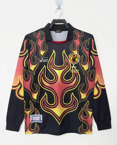 Camiseta Retro Portero Japón Manga Larga 1998 Calidad Tailandesa