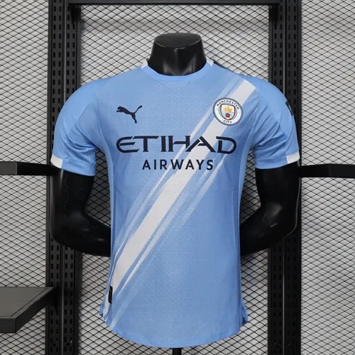2025/2026 Player Version Manchester City Home Football Shirt AAA fan-grade