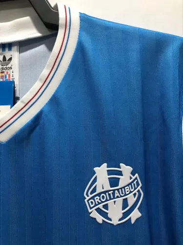 1990 Retro Olympique de Marseille Away Football Jersey AAA fan-grade — view 4