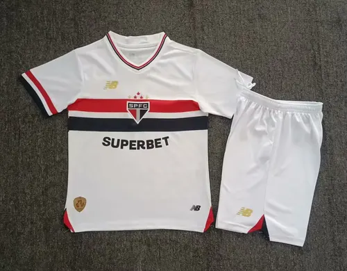 2025/2026 São Paulo Home Football Jersey AAA fan-grade Kids Size