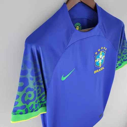 2022 World Cup Brazil Away Soccer Jersey — view 4