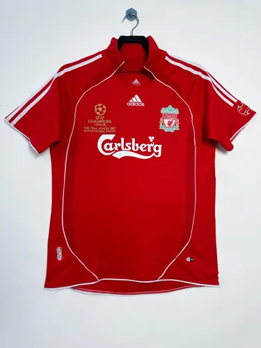2006/2008 Retro Liverpool Champions League version Football Shirt Home AAA fan-grade