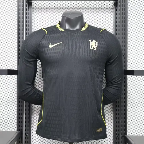 2026/2027 Player Version Chelsea Away Long Sleeve Football Jersey 1:1 Thai Quality