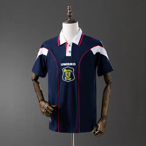 1996/1998 Rétro Écosse Équipe Nationale Maillot Domicile AAA qualité fan