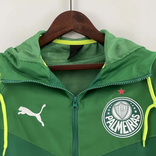 2023/2024 Palmeiras Windbreaker Green Jersey AAA fan-grade — view 3
