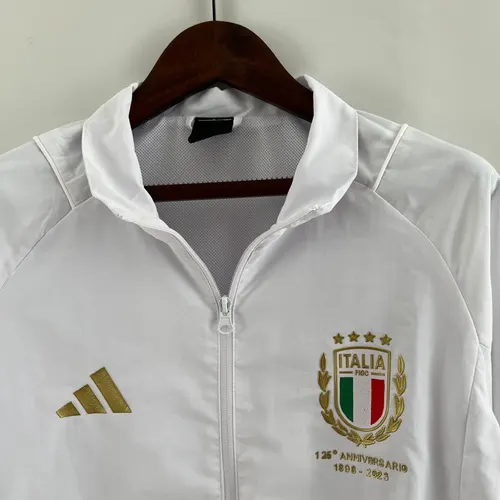 2023 Italy Windbreaker White Jersey — view 3
