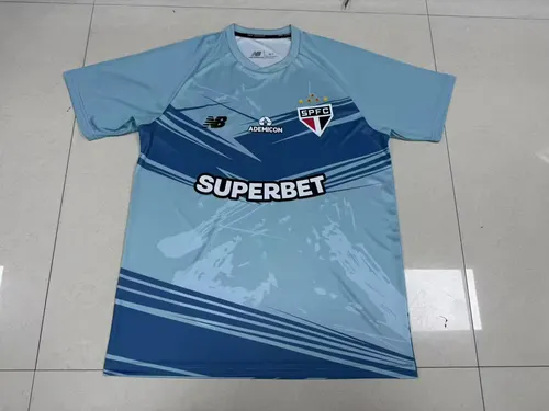 2025/2026 São Paulo Training uniform Blue Football Jersey AAA fan-grade