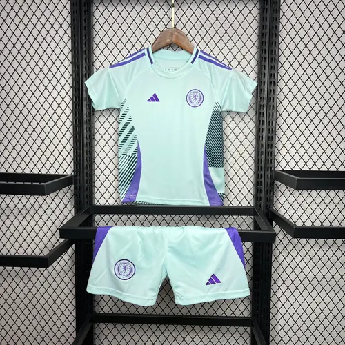 Maillot Extérieur Équipe Nationale Écosse 2024-2025 Qualité Thaï Taille Enfant