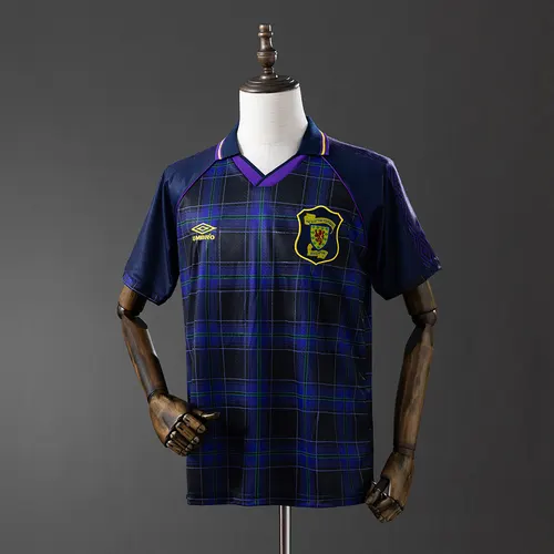 1994/1996 Rétro Écosse Équipe Nationale Maillot Domicile AAA qualité fan