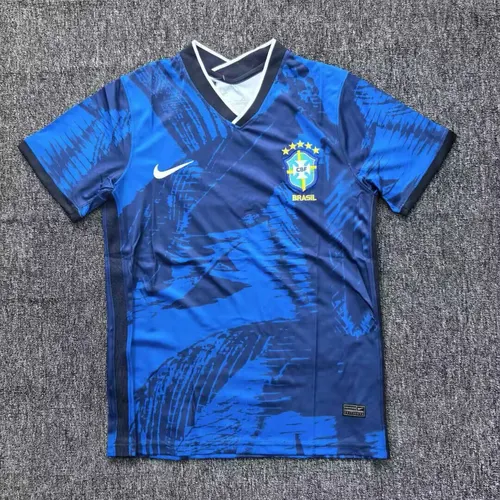 2025/2026 Brazil Special Edition Blue Football Jersey AAA fan-grade