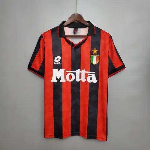 Camiseta Fútbol Retro AC Milan Local 1993/1994 Calidad Tailandesa