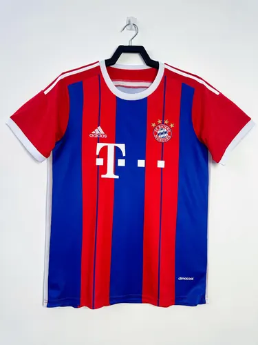 Camisa de Futebol Casa Bayern de Munique Retrô 2014/2015 Qualidade Tailandesa