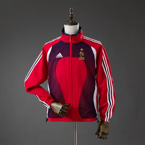 2006 Retro France Training Windbreaker -Red — view 1