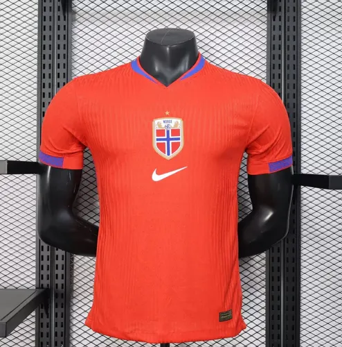 2025 Player Version Norway National Team Home Football Shirt AAA fan-grade