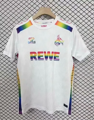 2025-2026 FC Köln rainbow Special Edition Football Jersey AAA fan-grade