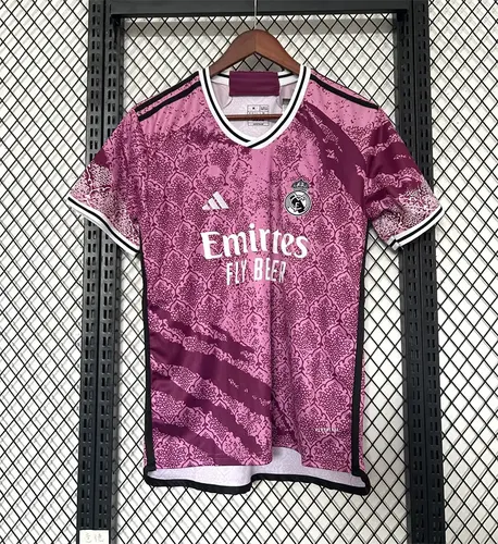 2024/2025 Real Madrid Roxo Edição Especial Camisa Qualidade Tailandesa
