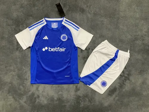2025/2026 Cruzeiro Home Football Jersey AAA fan-grade Kids Size