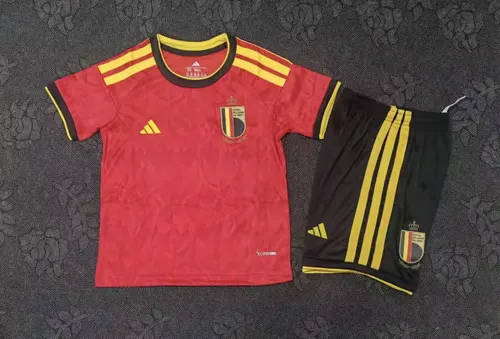 2026 ベルギー代表 ホーム サッカーシャツ 1:1 タイ品質 キッズサイズ