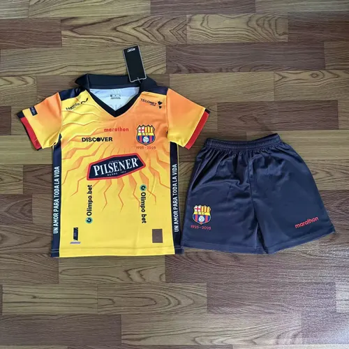 2025/2026 Barcelona 100周年記念 フットボールジャージ タイ品質 キッズサイズ