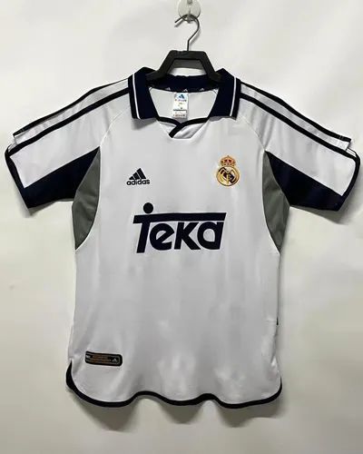 2000/2001 Rétro Real Madrid Maillot Domicile Qualité Thaï